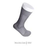 Men's Short Nylon Socks 108S - Grey - FHYINC best men's suits, tuxedos, formal men's wear wholesale