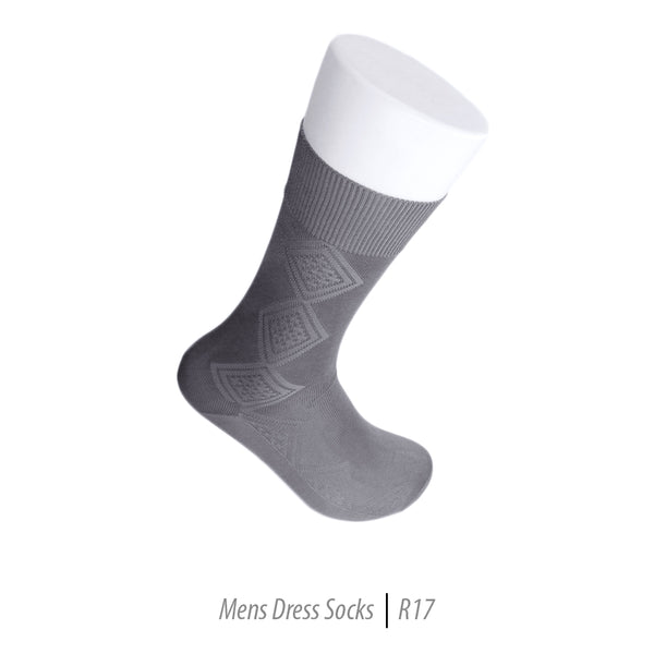 Men's Short Nylon Socks R17 - Grey - FHYINC best men's suits, tuxedos, formal men's wear wholesale