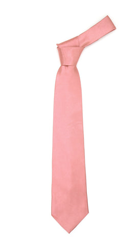 Premium Microfiber Baby Pink Necktie