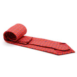 Carriage Driver Red Necktie with Handkerchief Set - FHYINC best men's suits, tuxedos, formal men's wear wholesale