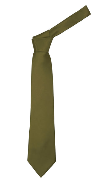 Premium Microfiber Dusty Green Necktie - FHYINC best men's suits, tuxedos, formal men's wear wholesale