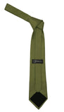 Premium Microfiber Forest Green Necktie - FHYINC best men's suits, tuxedos, formal men's wear wholesale