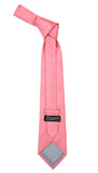 Premium Microfiber Hot Pink Necktie - FHYINC best men's suits, tuxedos, formal men's wear wholesale