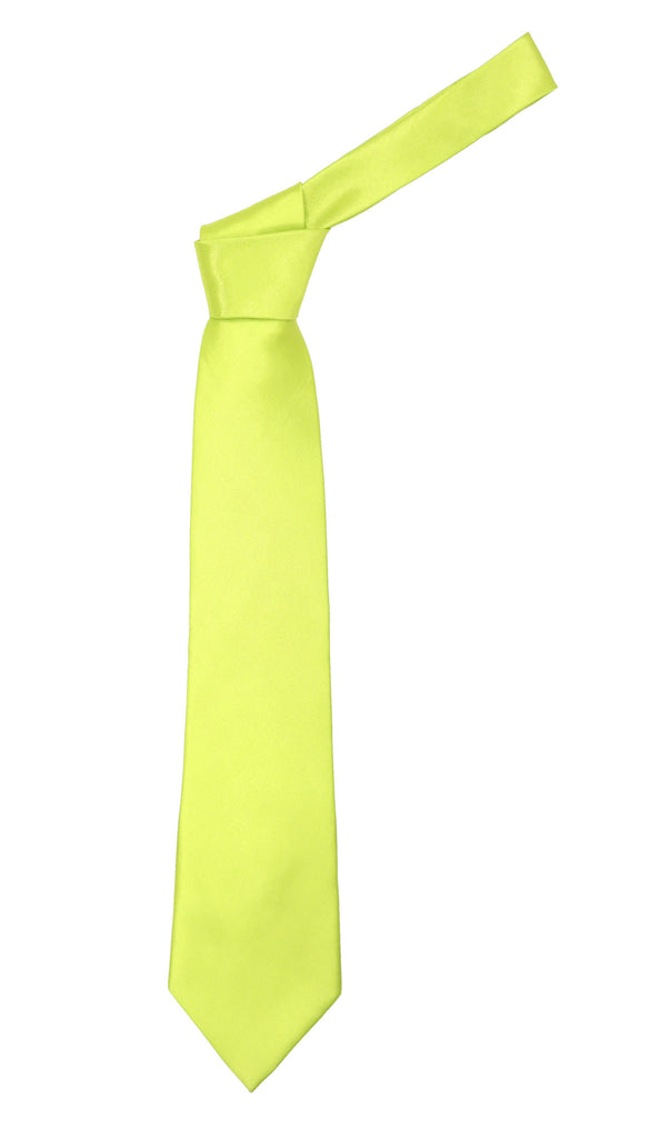 Premium Microfiber Pale Green Necktie - FHYINC best men