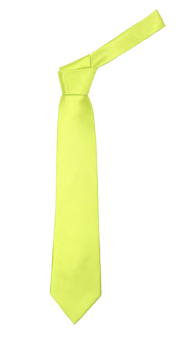 Premium Microfiber Pale Green Necktie