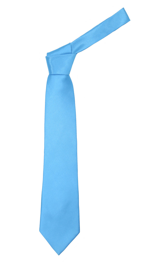 Premium Microfiber Turquoise Necktie - FHYINC best men