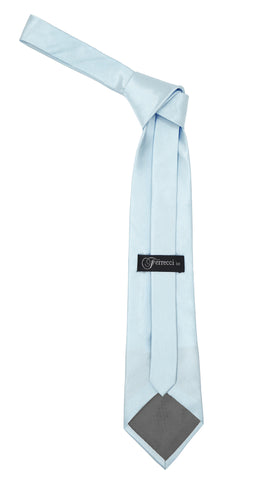 Premium Microfiber Winter Blue Necktie