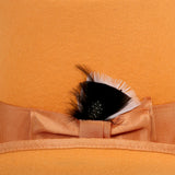 Premium Orange Wool Top Hat - FHYINC best men's suits, tuxedos, formal men's wear wholesale