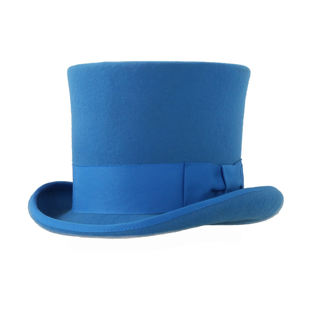 Premium Wool Blue Top Hat - FHYINC best men