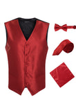 Ferrecci Mens 300-21 Red Diamond Vest Set - FHYINC best men's suits, tuxedos, formal men's wear wholesale