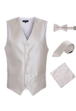 Ferrecci Mens 300-4 Beige Diamond Vest Set - FHYINC best men's suits, tuxedos, formal men's wear wholesale