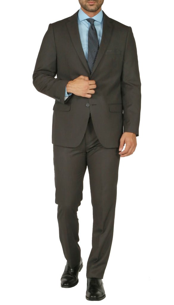 Windsor Charcoal Slim Fit 2pc Suit - FHYINC best men