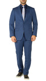 Windsor Indigo Slim Fit 2pc Suit - FHYINC best men's suits, tuxedos, formal men's wear wholesale