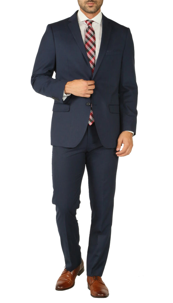 Windsor Navy Slim Fit 2pc Suit - FHYINC best men
