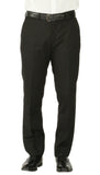 Windsor Black Slim Fit 2pc Suit - FHYINC best men's suits, tuxedos, formal men's wear wholesale
