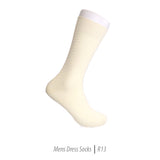 Men's Short Nylon Socks R13 - Bone - FHYINC best men's suits, tuxedos, formal men's wear wholesale