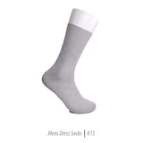Men's Short Nylon Socks R15 - SIlver - FHYINC best men's suits, tuxedos, formal men's wear wholesale