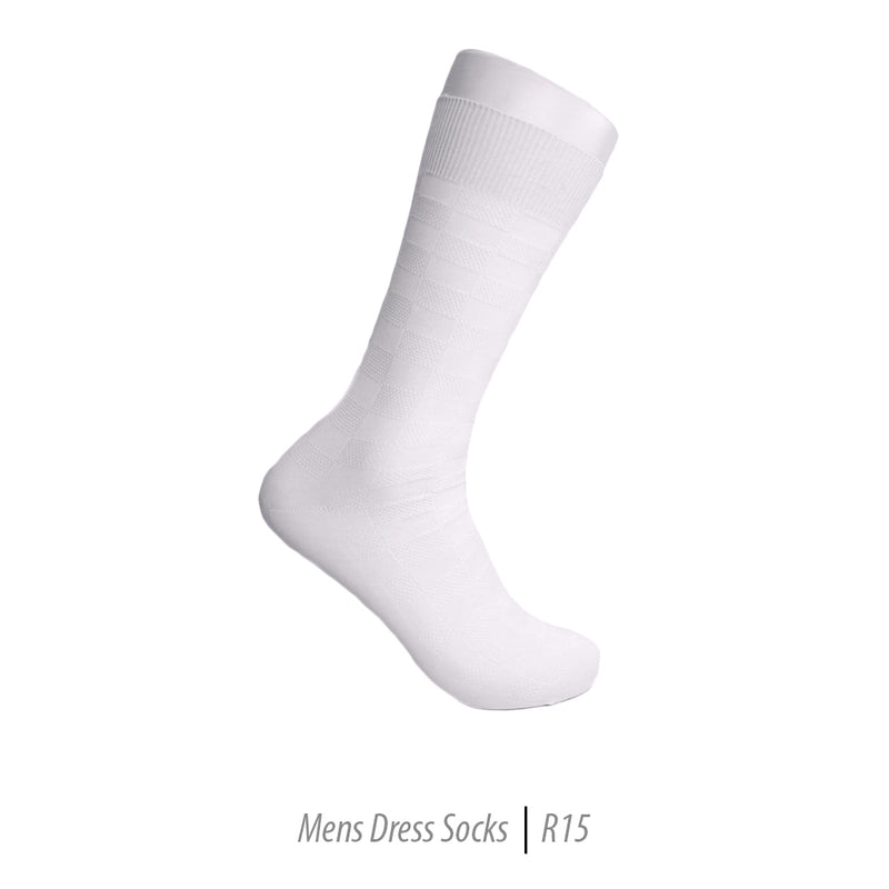 Men's Short Nylon Socks R15 - White - FHYINC best men's suits, tuxedos, formal men's wear wholesale