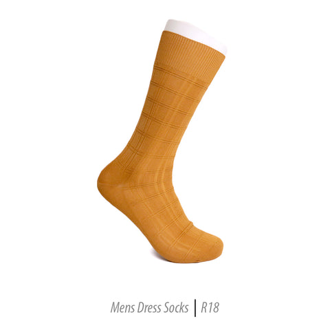 Men's Short Nylon Socks R18 - Melon