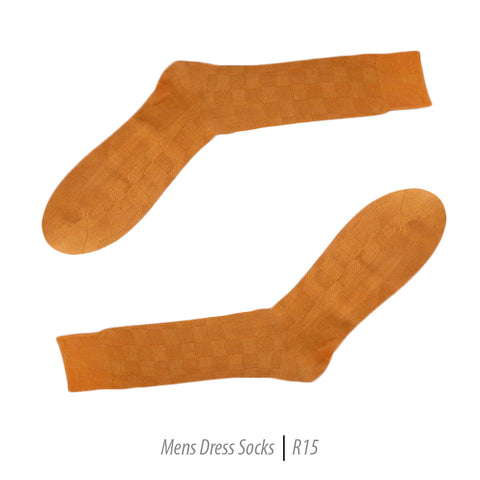 Men's Short Nylon Socks R15 - Melon