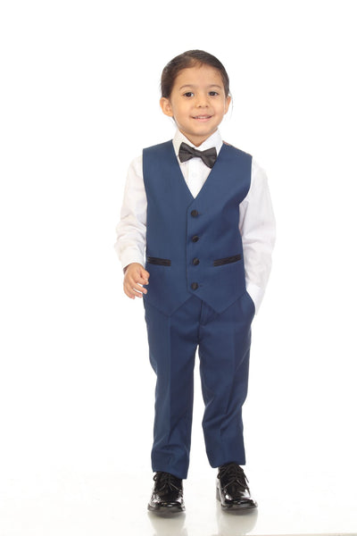 Ultimate Elegance: Boys' Shawl Collar Tuxedo for Dapper Occasions